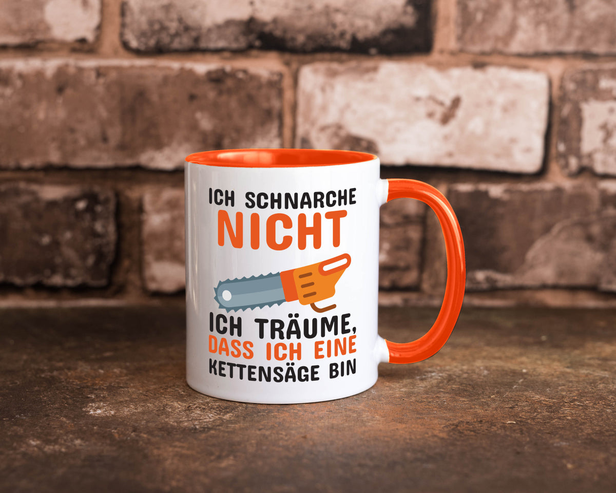 Ich schnarche nicht lustiger Spruch Geschenk Humor Geschenkidee Tasse