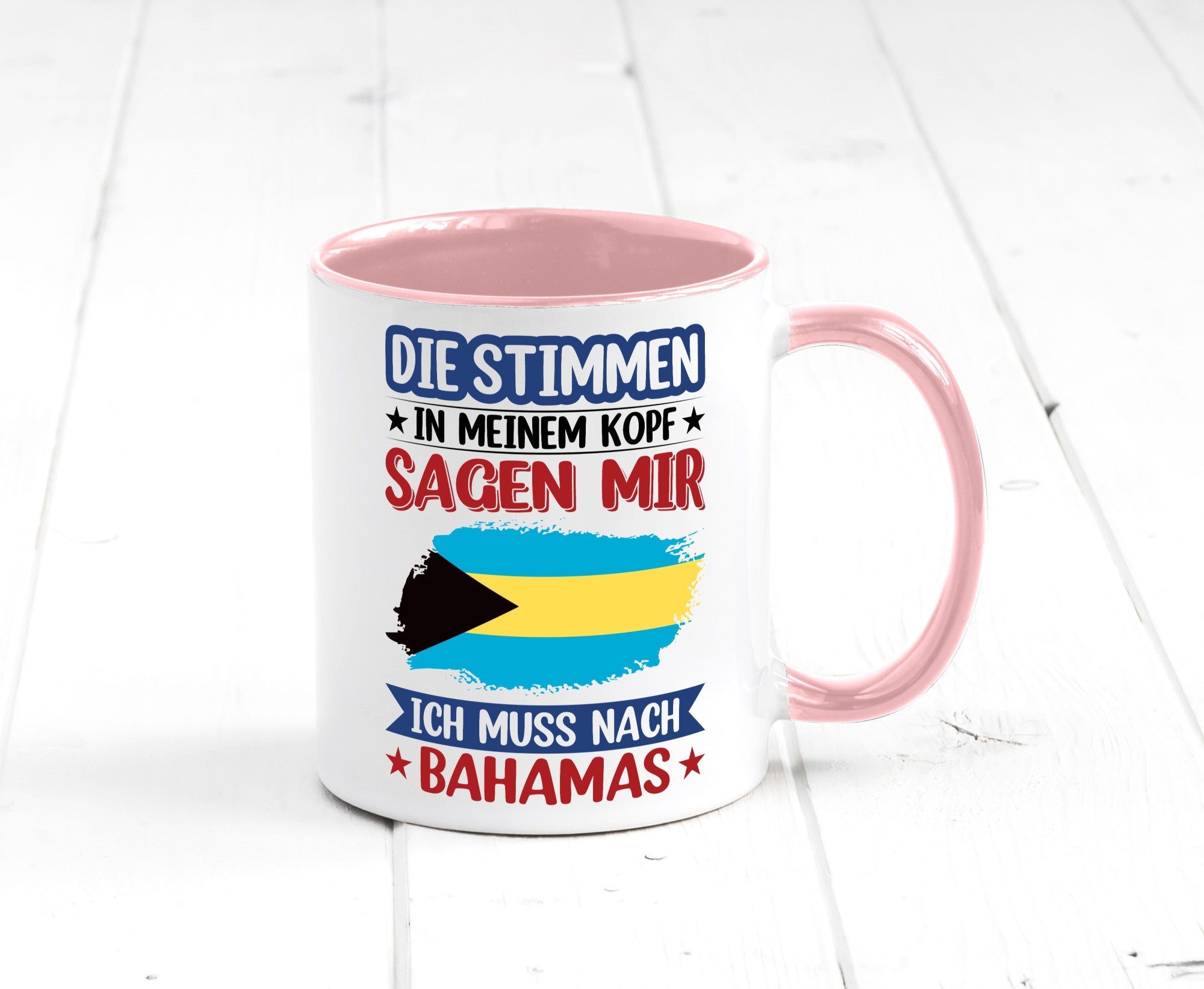 Bahamas | Urlaub Stimmen in meinem Kopf Traumland Geschenk Humor Geschenkidee