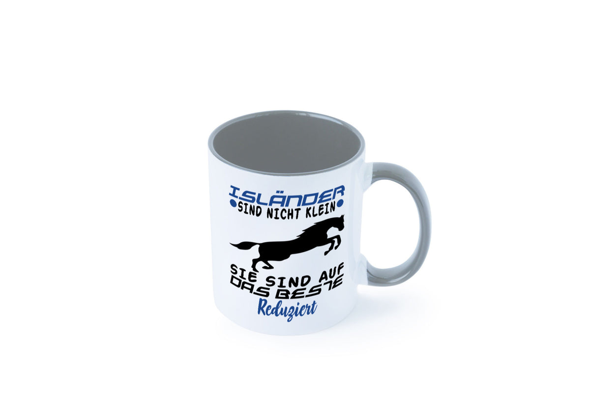Isländer sind nicht klein | Auf das beste reduziert Geschenk Humor Geschenkidee Tasse