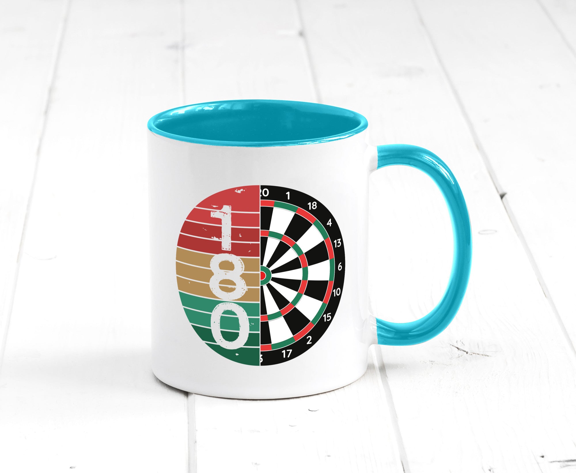 Dartsboard | Retro Dartspieler Kollege Freunde Geschenkidee Arbeit Kollegen