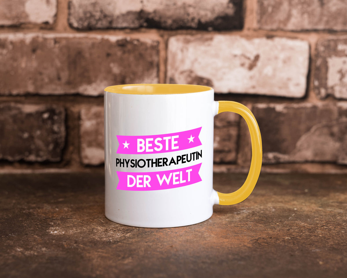 Beste Physiotherapeutin Humor Geschenkidee Tasse