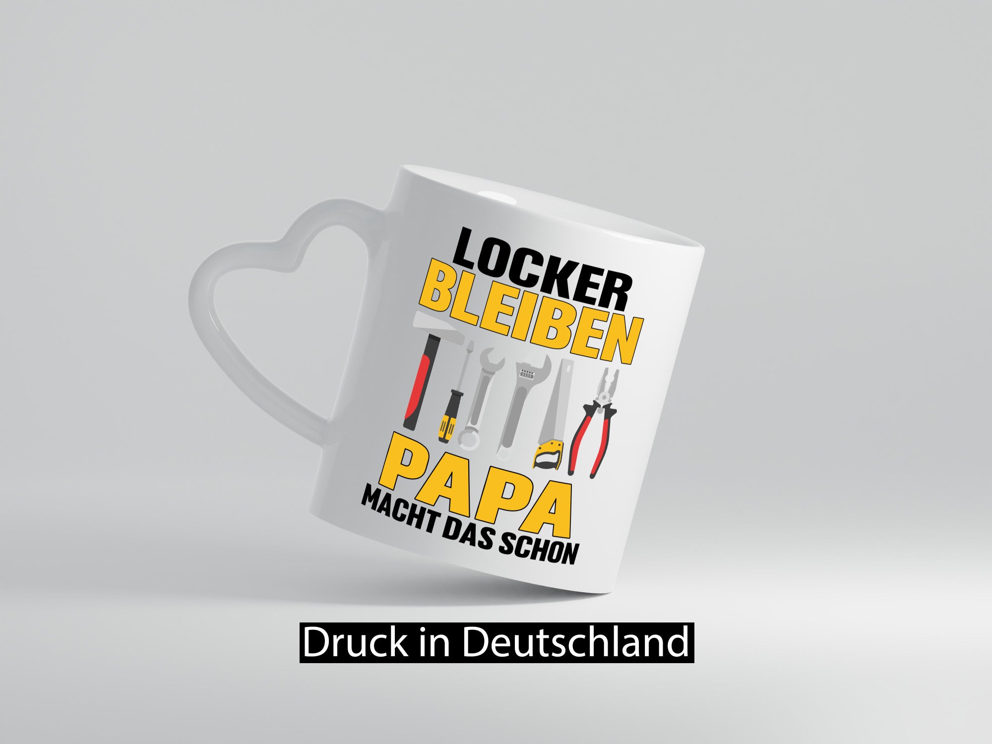 Locker bleiben papa macht das schon | vatertag v2 Geschenkidee Familie Humor