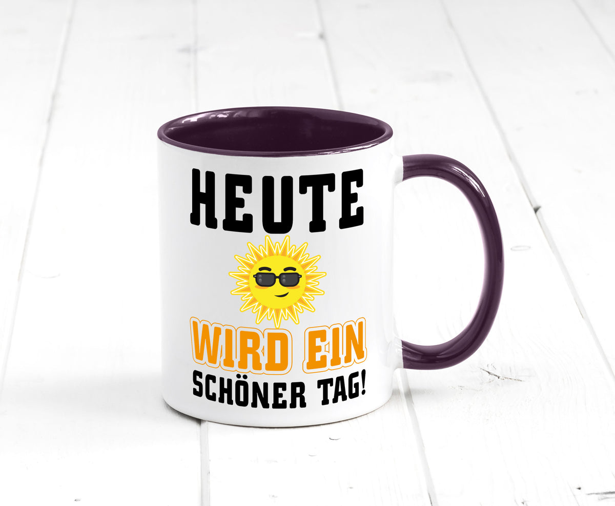 Schöner Tag Geschenk Humor Geschenkidee lustiger Spruch Tasse