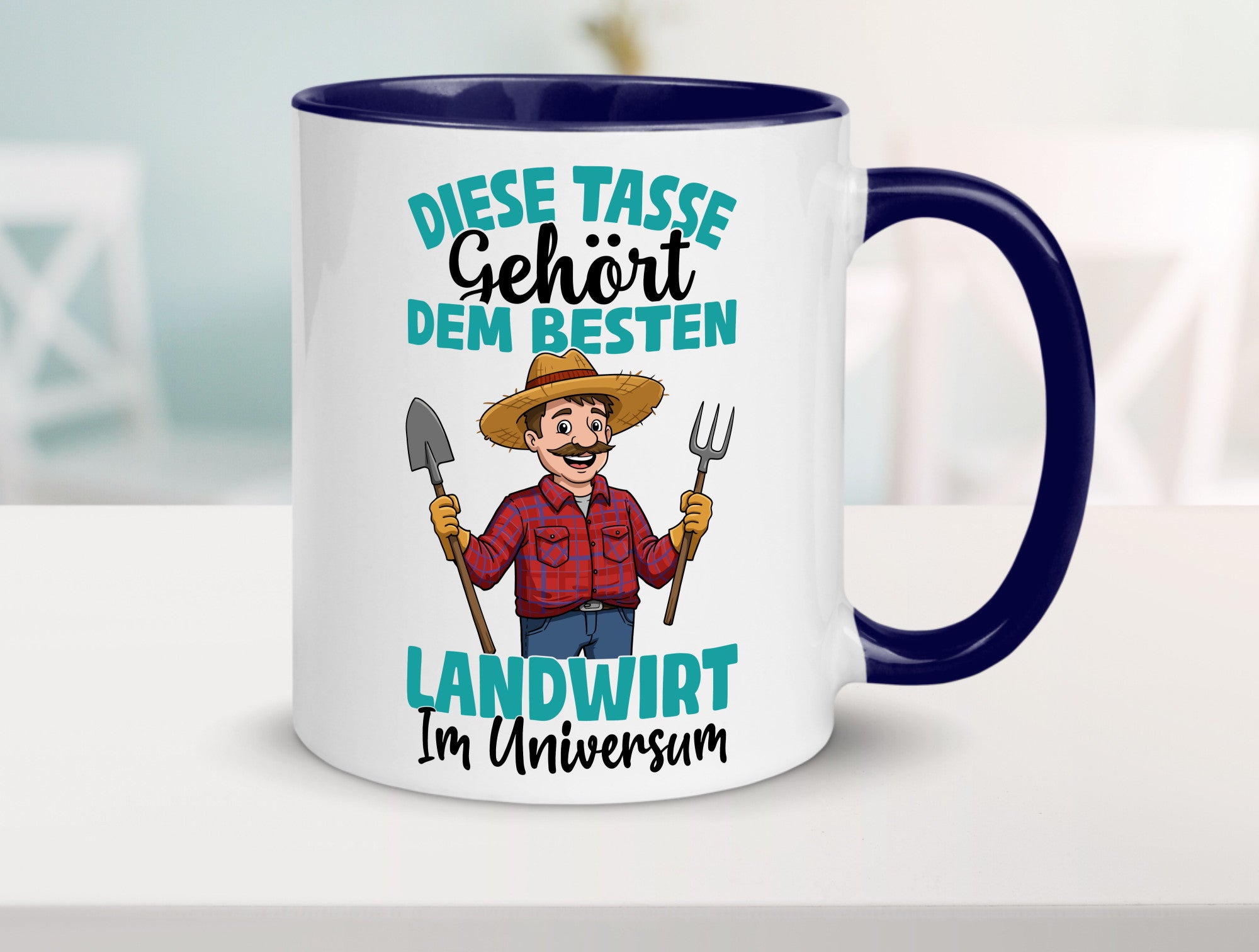 Im Universum: Landwirt | Bauer Landwirtschaft lustiger Spruch Geschenk Humor