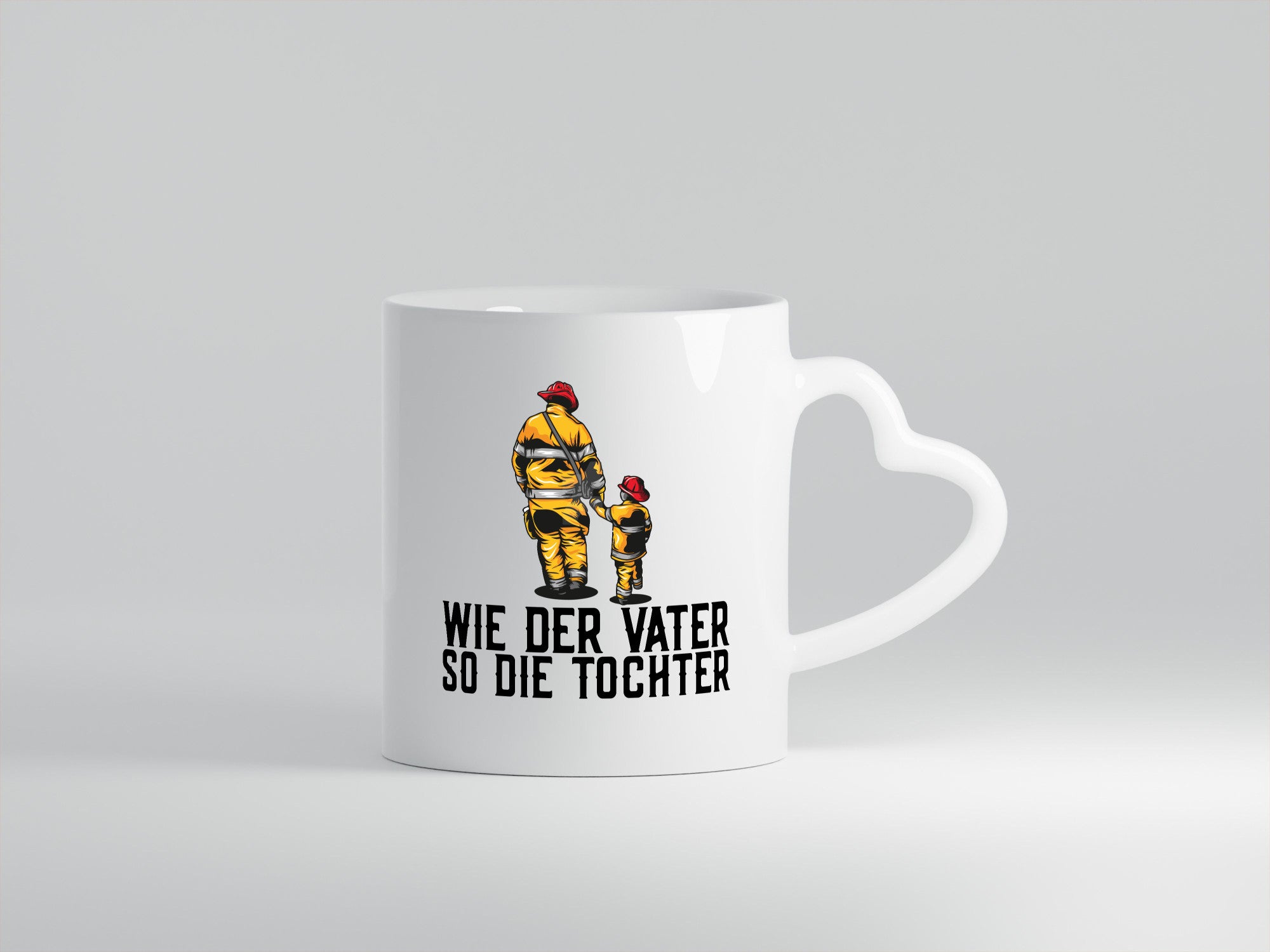 Feuerwehr | Vater Papa Tochter Einsatz Feuerwehrmann Geschenkidee Familie Humor