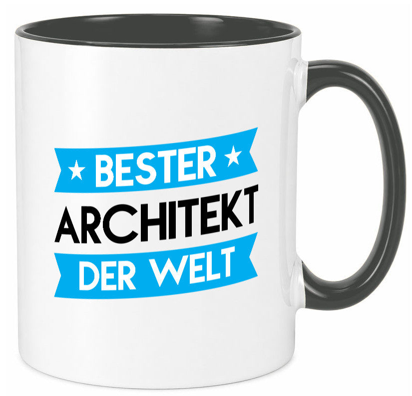 Bester Architekt | Architektur Büro Geschenk Arbeit Kollegen lustiger Spruch Tasse
