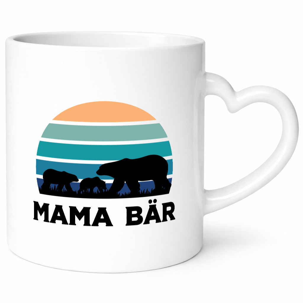 Mamabär | Bärenfamilie Muttertag lustig Familie Geschenkidee Geschenk Tasse