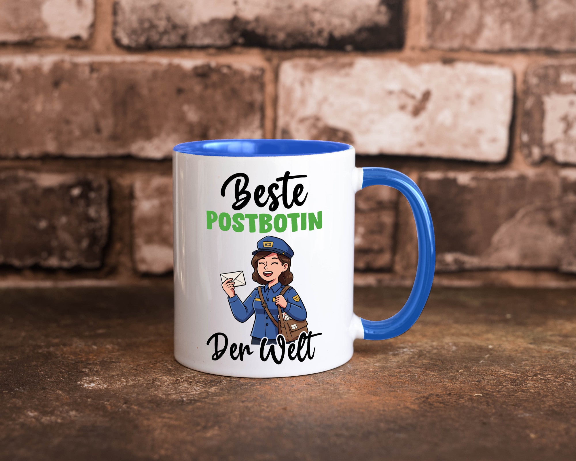 Beste Postbotin | Beruf Post Briefträger v2 lustig Arbeit Kollegen Büro