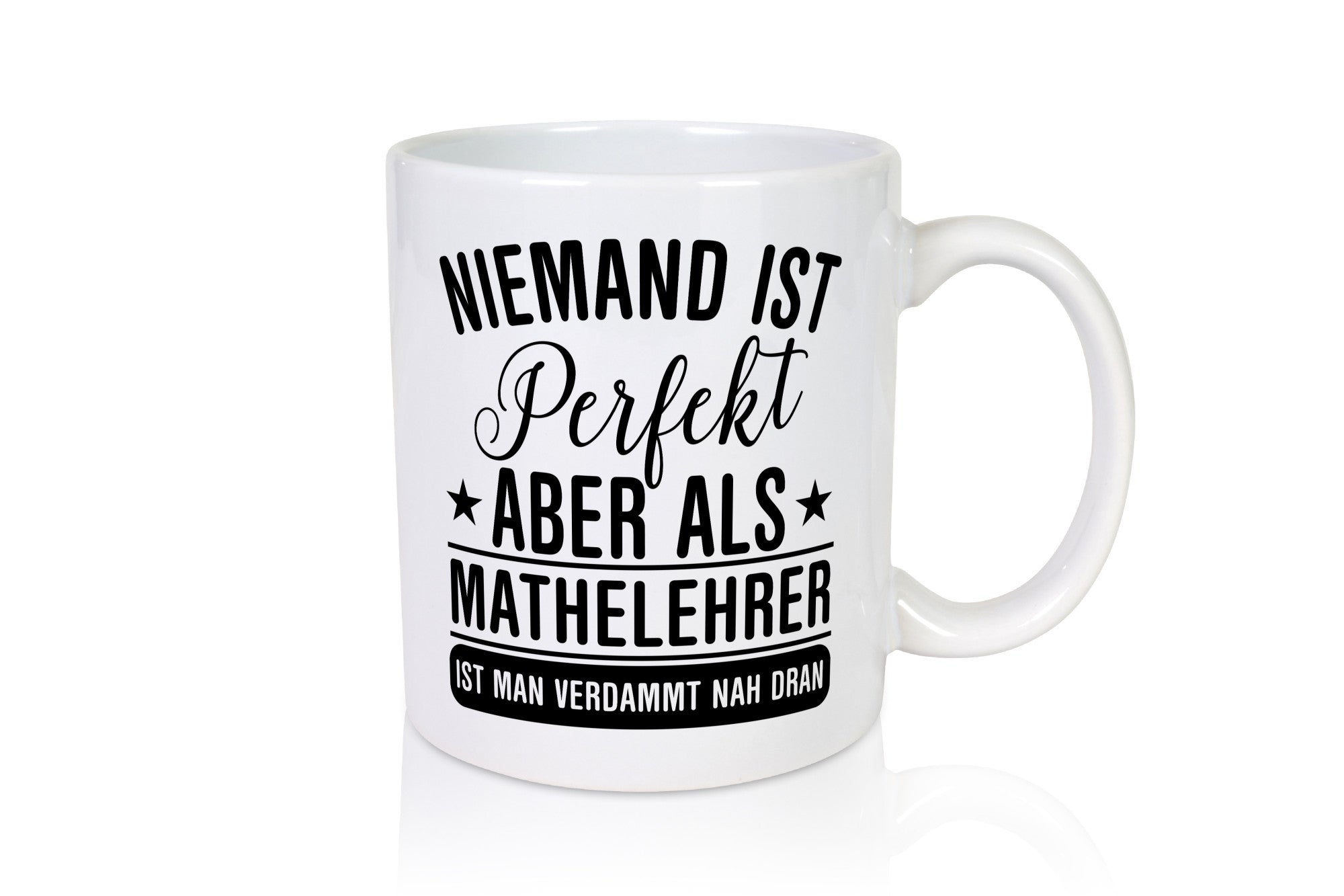 Verdammt nah dran: Mathelehrer | Lehrer Mathe lustiger Spruch Geschenk Humor