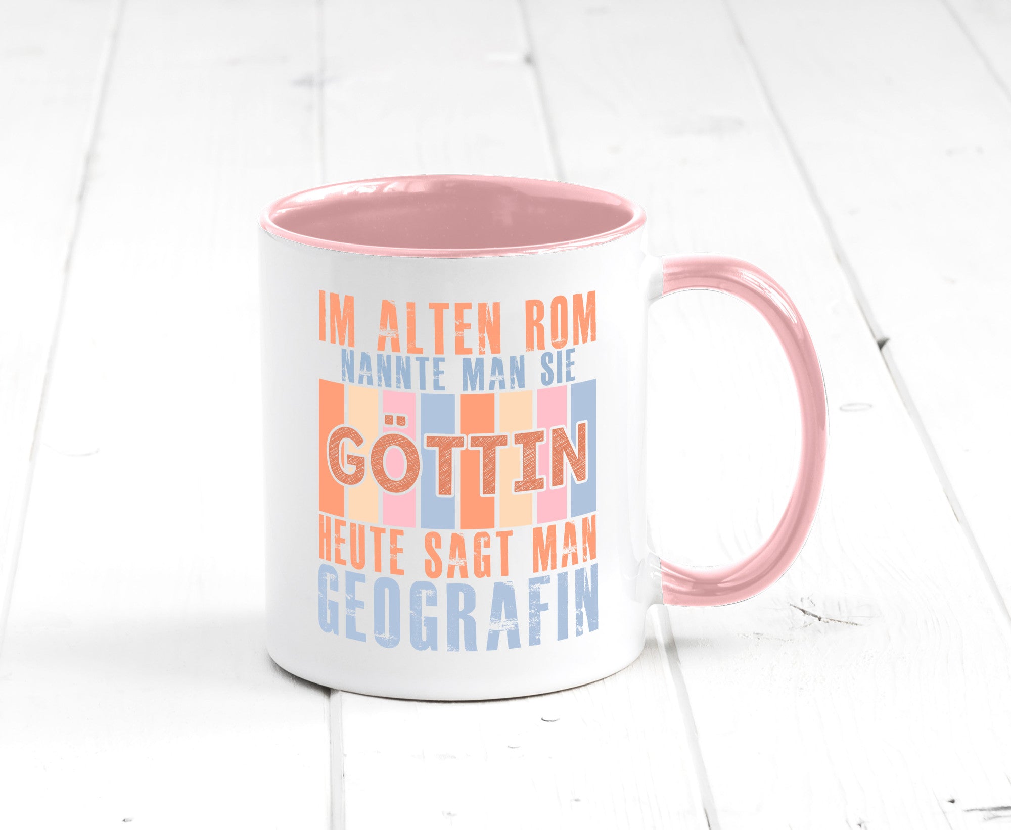 Heute sagt man: Geografin | Geografie lustig Humor Geschenkidee Geschenk Tasse