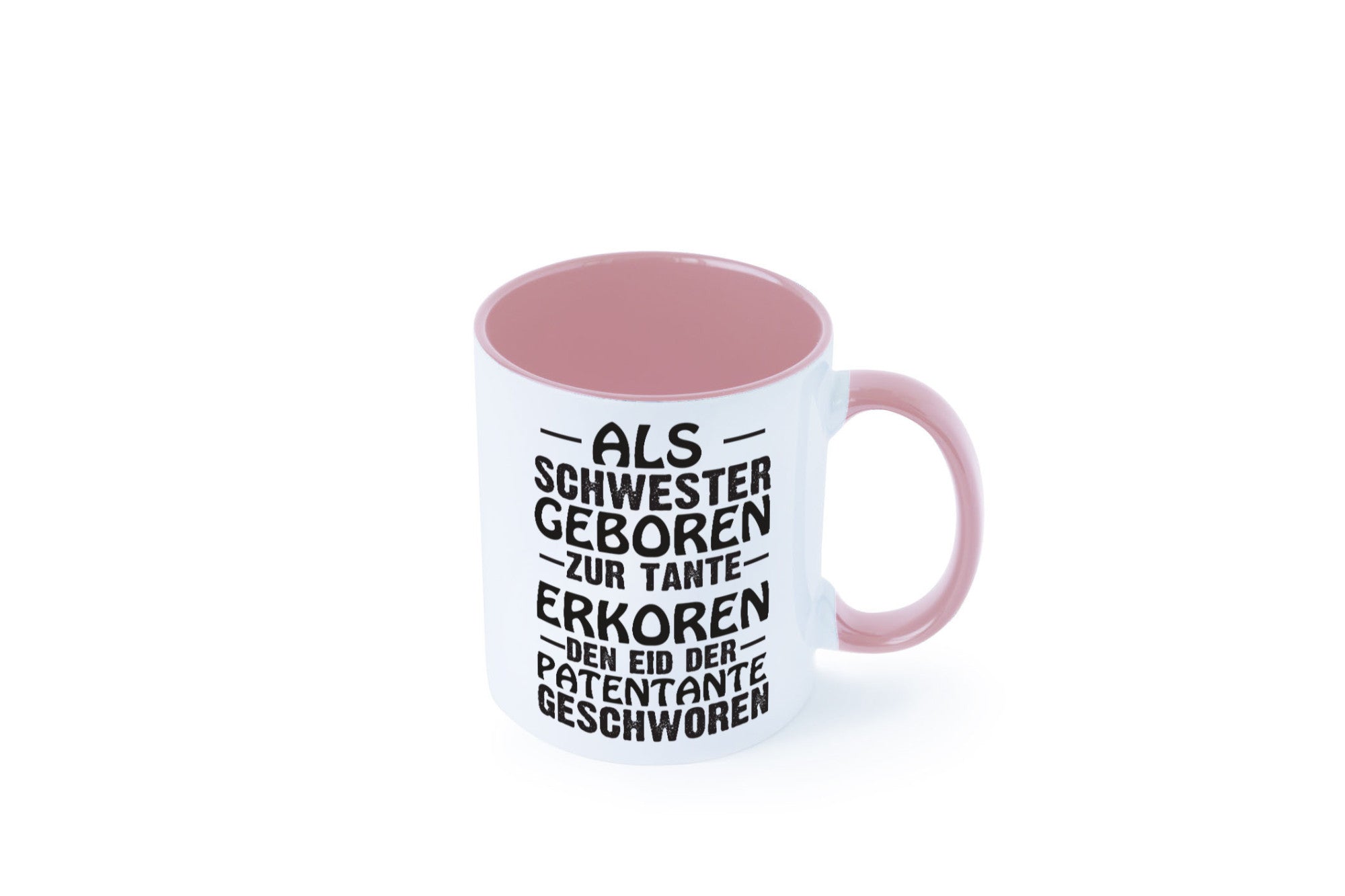 Eid der Patentante | Tante Tasse Schwester Humor lustig Geschenkidee Geschenk