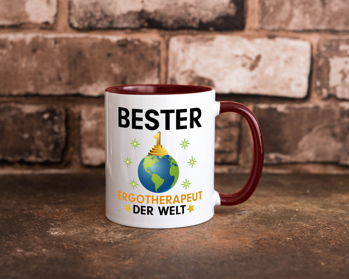 Welt Bester Ergotherapeut | Ergotherapie lustig Humor Geschenkidee Geschenk Tasse