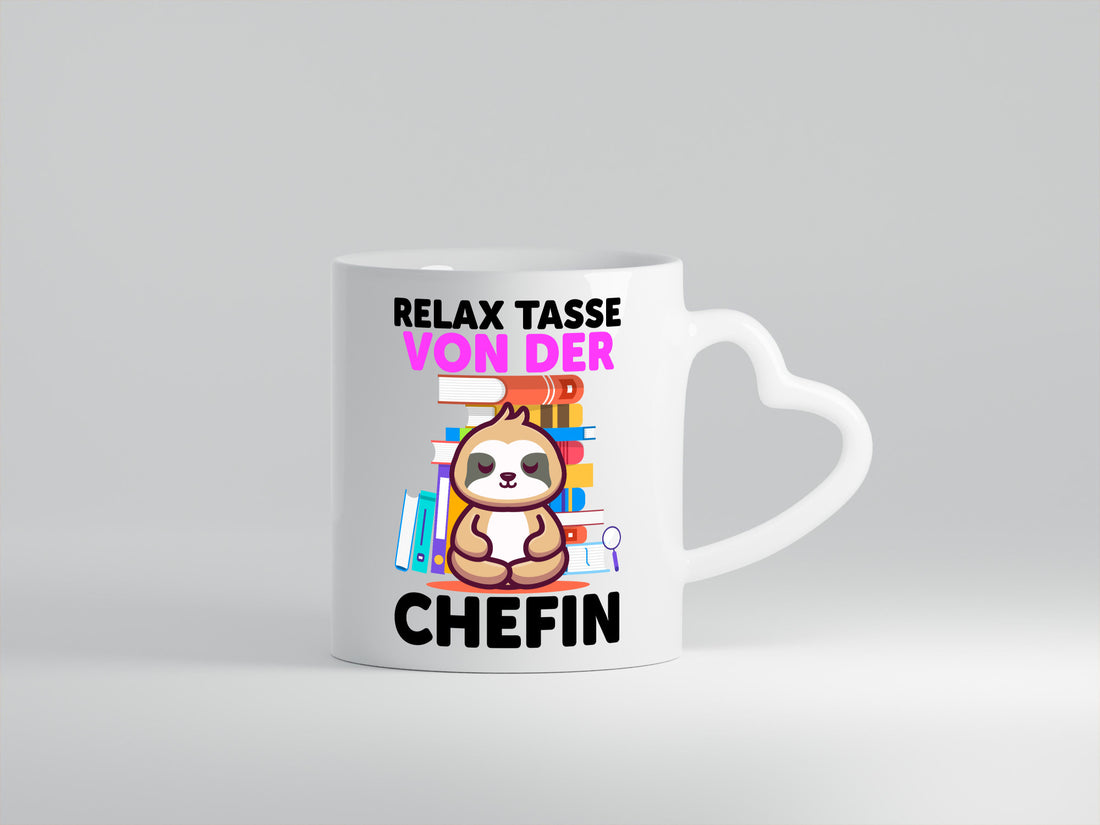 Relax Tasse: Chefin | Führungskraft Vorgesetzte Humor Arbeit Kollegen Büro