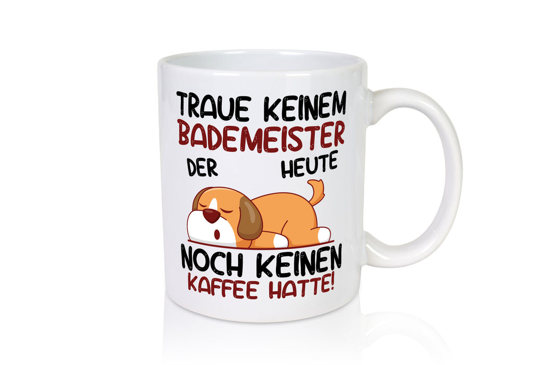 Traue keinem Bademeister | Rettungsschwimmer lustig Humor Geschenkidee Geschenk