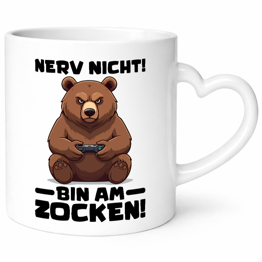 Nerv nicht bin am Zocken | Bär Gamer Zocker lustiger Spruch Geschenk Humor