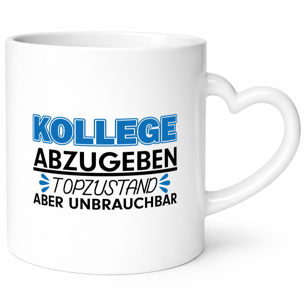 Kollege abzugeben | Büro Tasse Kollegen Humor Witz Geschenkidee Arbeit
