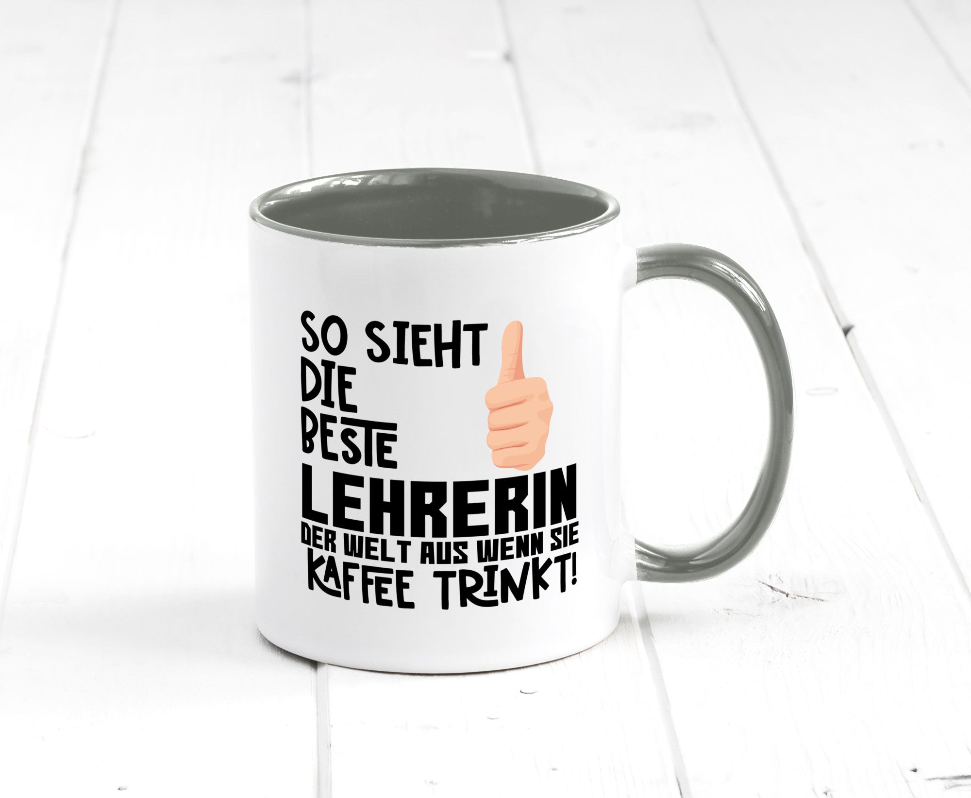 Beste Lehrerin | Lehrer Tasse Schule Dankeschön lustiger Spruch Geschenk Humor