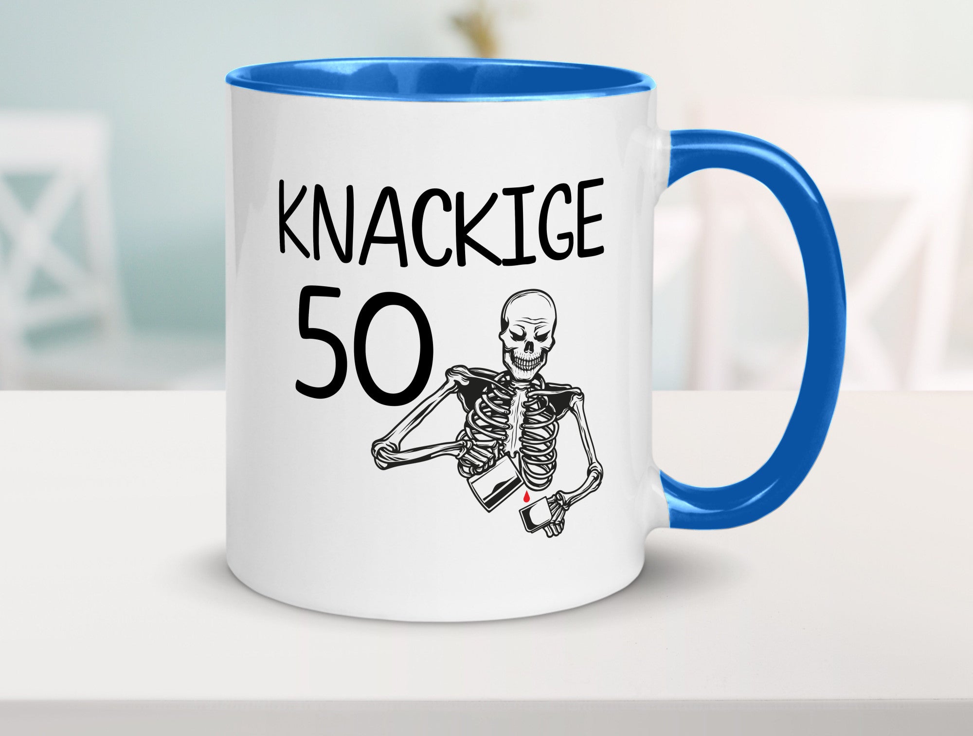 50. Geburtstag | Alt Knackig und Geschenk Geschenkidee lustiger Spruch Tasse
