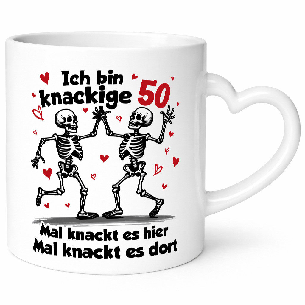 50. Geburtstag | Knackige 50 Ich bin alt Humor Geschenkidee Tasse