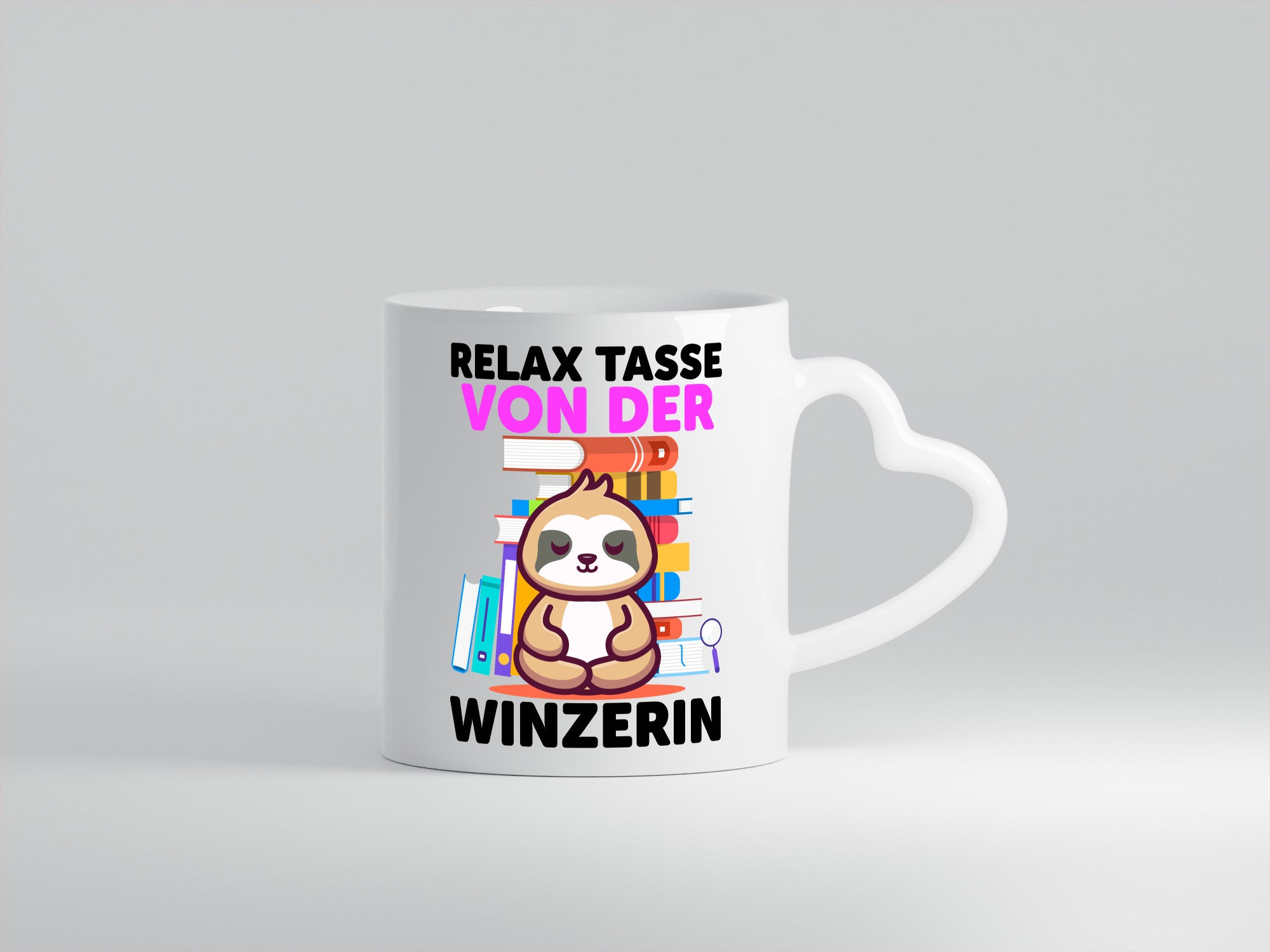Relax Tasse: Winzerin | Weinbauer Wein lustiger Spruch Geschenk Humor
