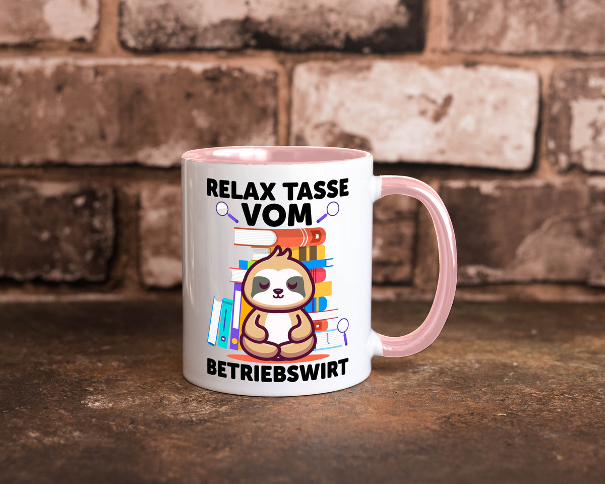 Relax Tasse: Betriebswirt | Betriebswirtschaft lustiger Spruch Geschenk Humor