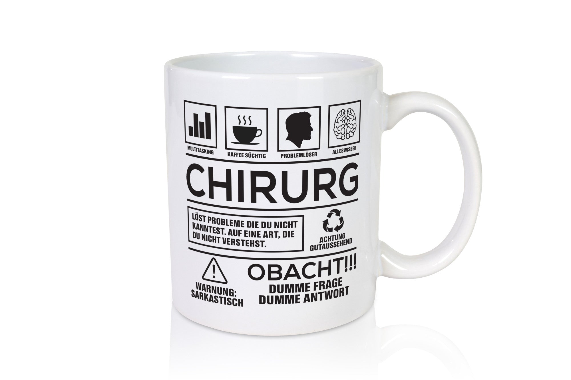 Achtung Probleme Chirurg | Medizin Chirurgie Krankenhaus Geschenkidee Humor