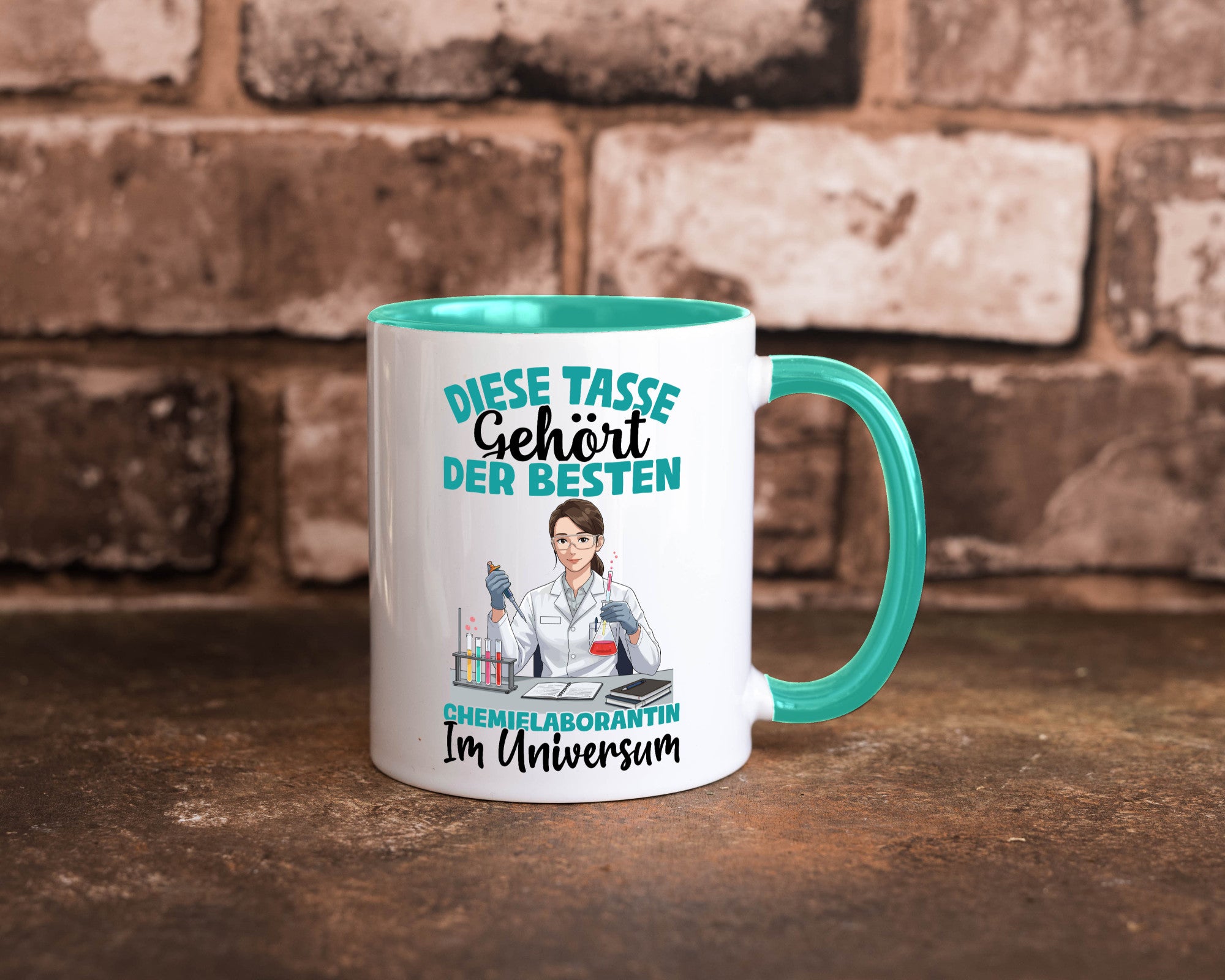 Im Universum: Chemielaborantin | Laborantin Chemie lustiger Spruch Geschenk