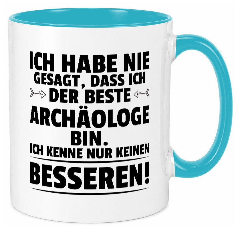 Der Beste Archäologe | Archäologie Forscher Humor Geschenkidee Tasse