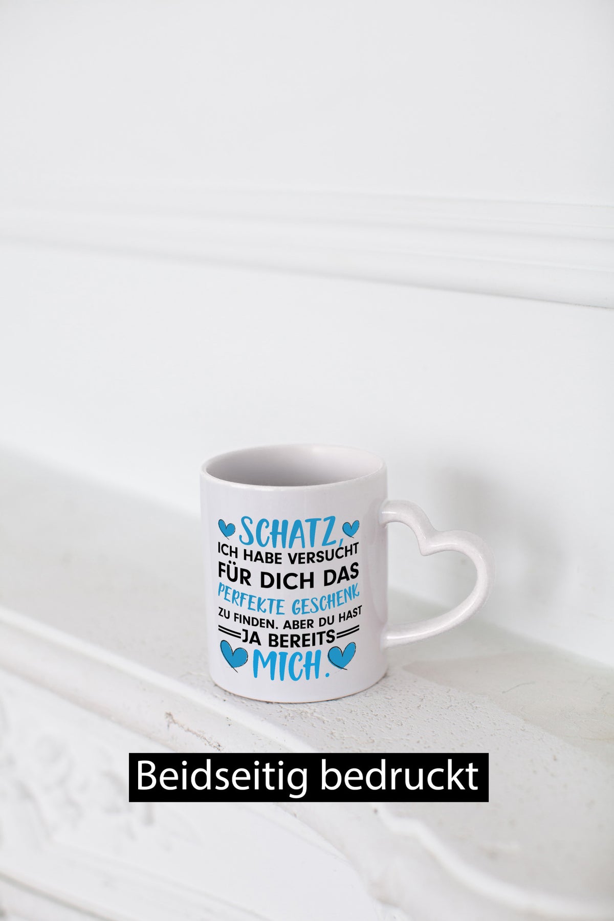 Perfekt für Schatz | Pärchen Tasse Valentinstag Geschenk Humor Geschenkidee