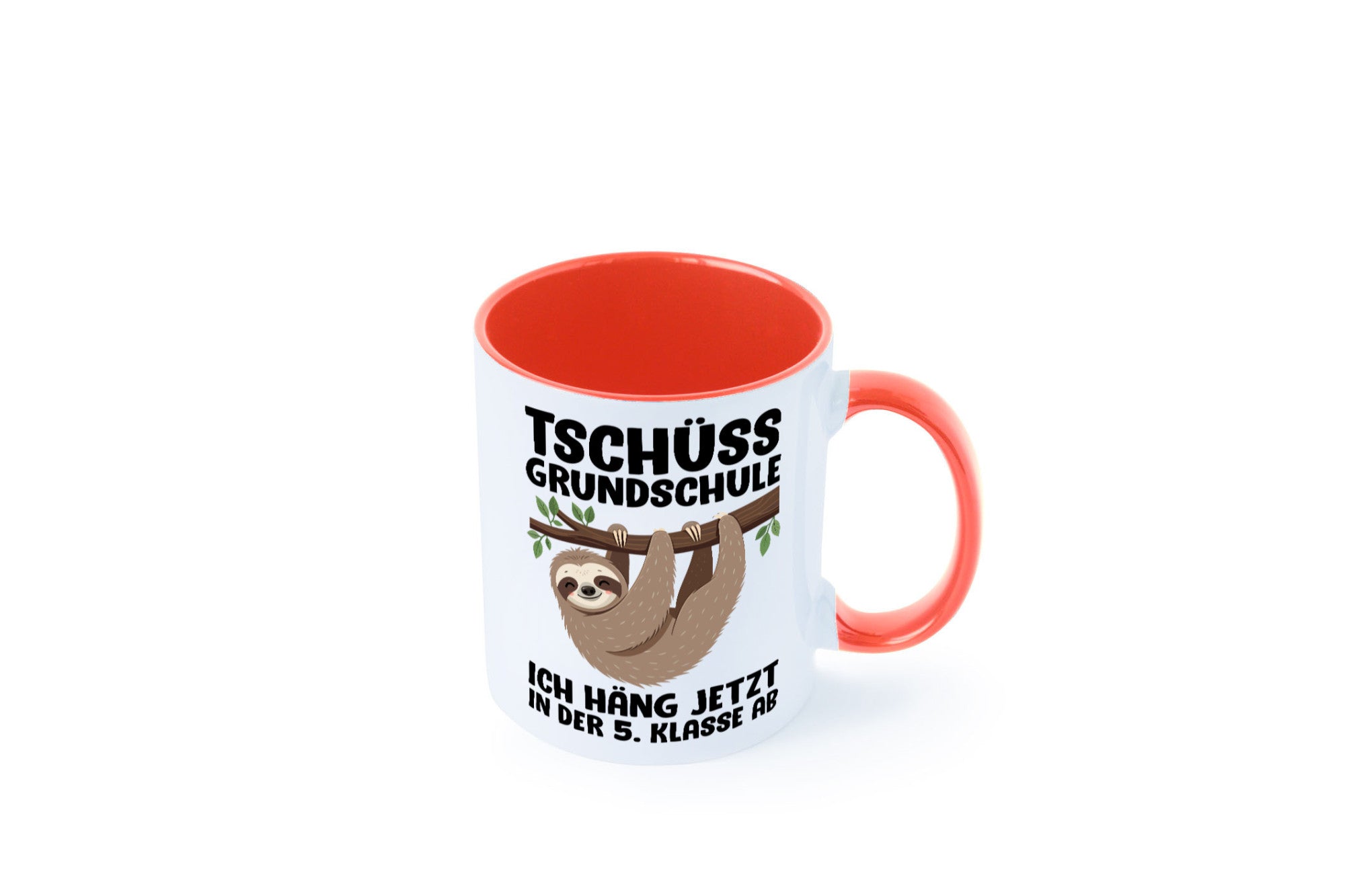 Tschüss Grundschule ich häng jetzt in der 5. Klasse ab Humor Geschenkidee Tasse