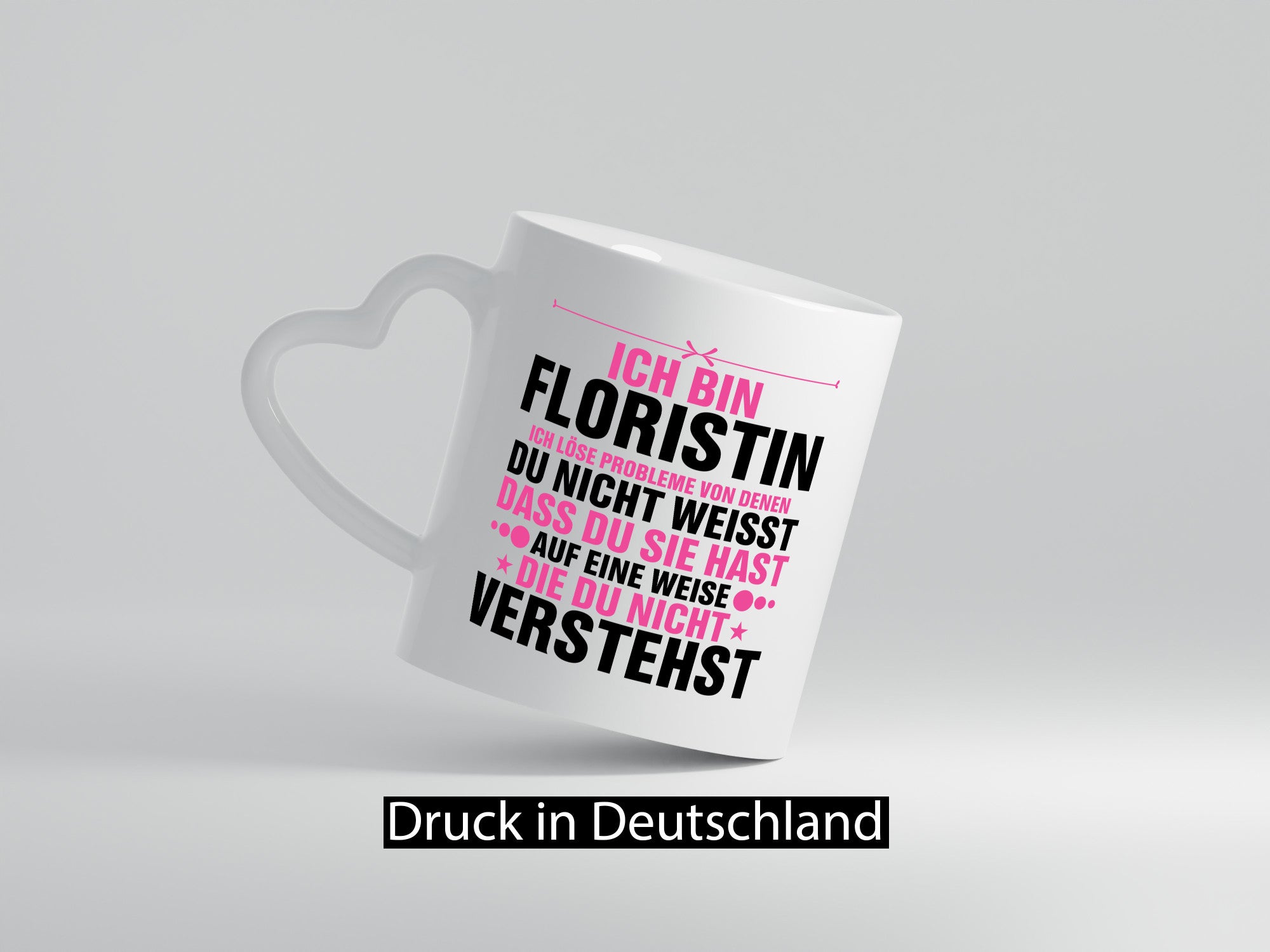 Löse Probleme: Floristin | Blumen Verkäuferin lustig Humor Geschenkidee