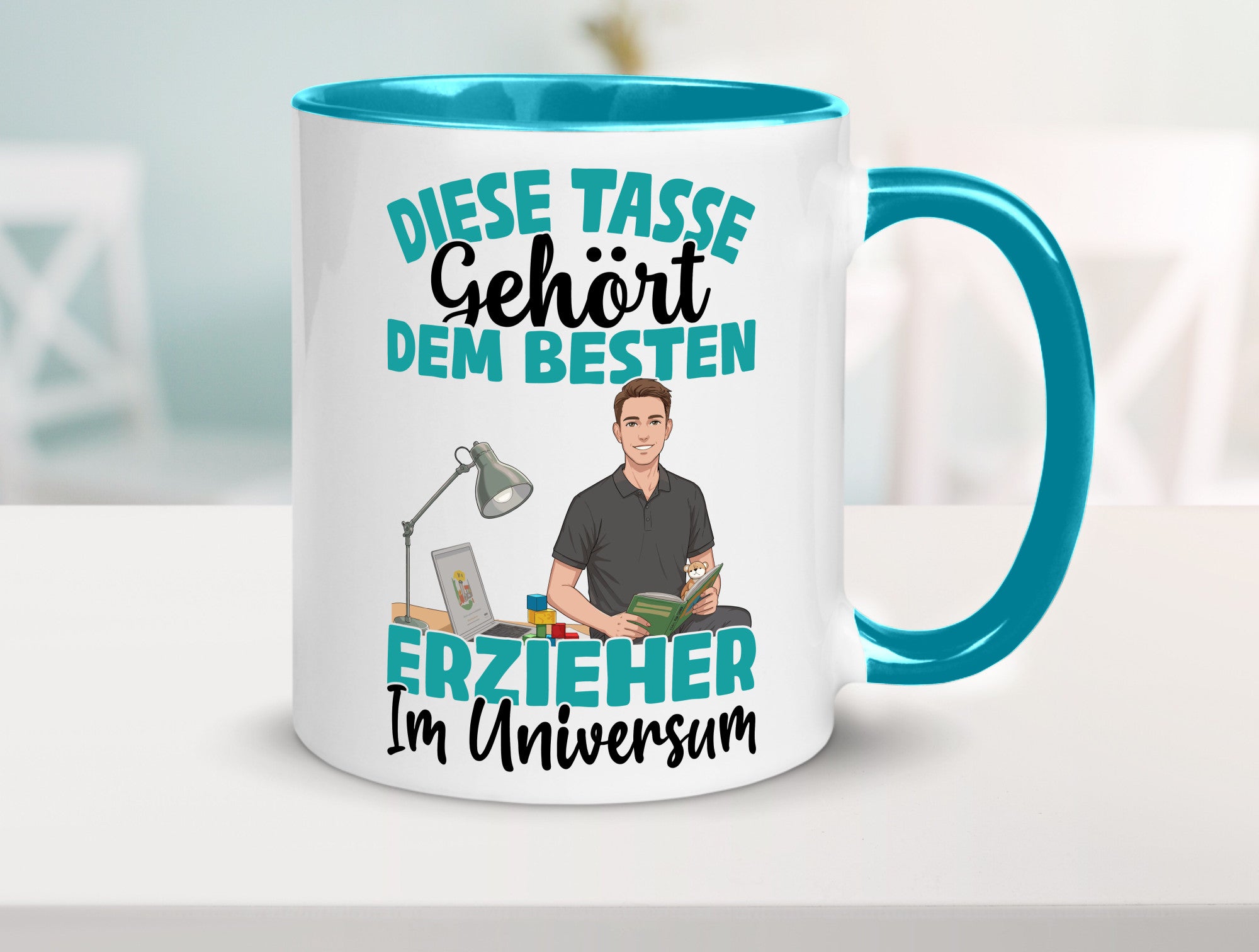 Im Universum: Erzieher | Pädagoge Schule lustig Humor Geschenkidee Geschenk