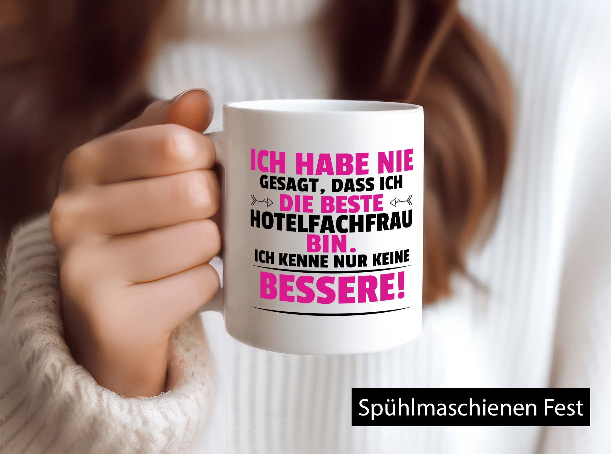 Der Beste Hotelfachfrau | Hotel lustig Humor Geschenkidee Geschenk Tasse