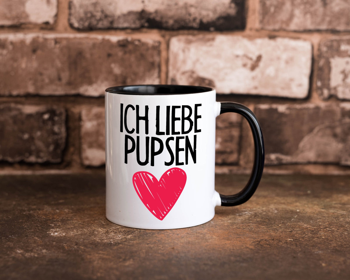 Ich liebe Pupsen Geschenkidee Humor Tasse