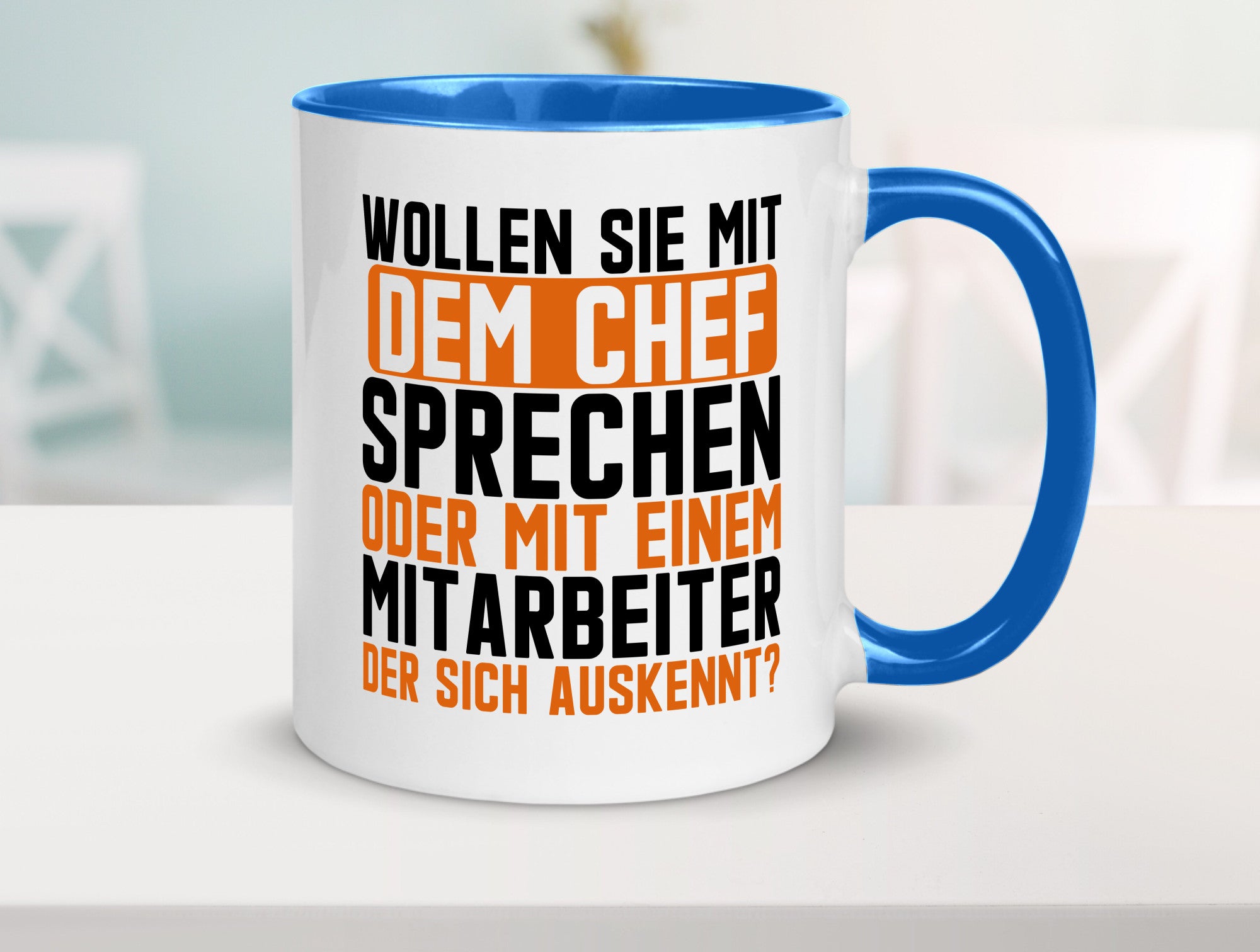 Wollen sie mit dem Chef Sprechen | Mitarbeiter Humor Arbeit Kollegen Büro