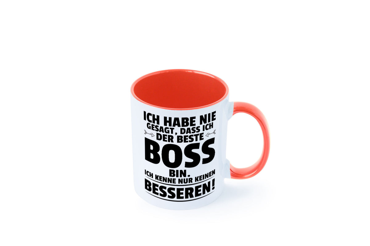 Der Beste Boss | Führungskraft Vorgesetzter lustiger Spruch Geschenk Humor Tasse