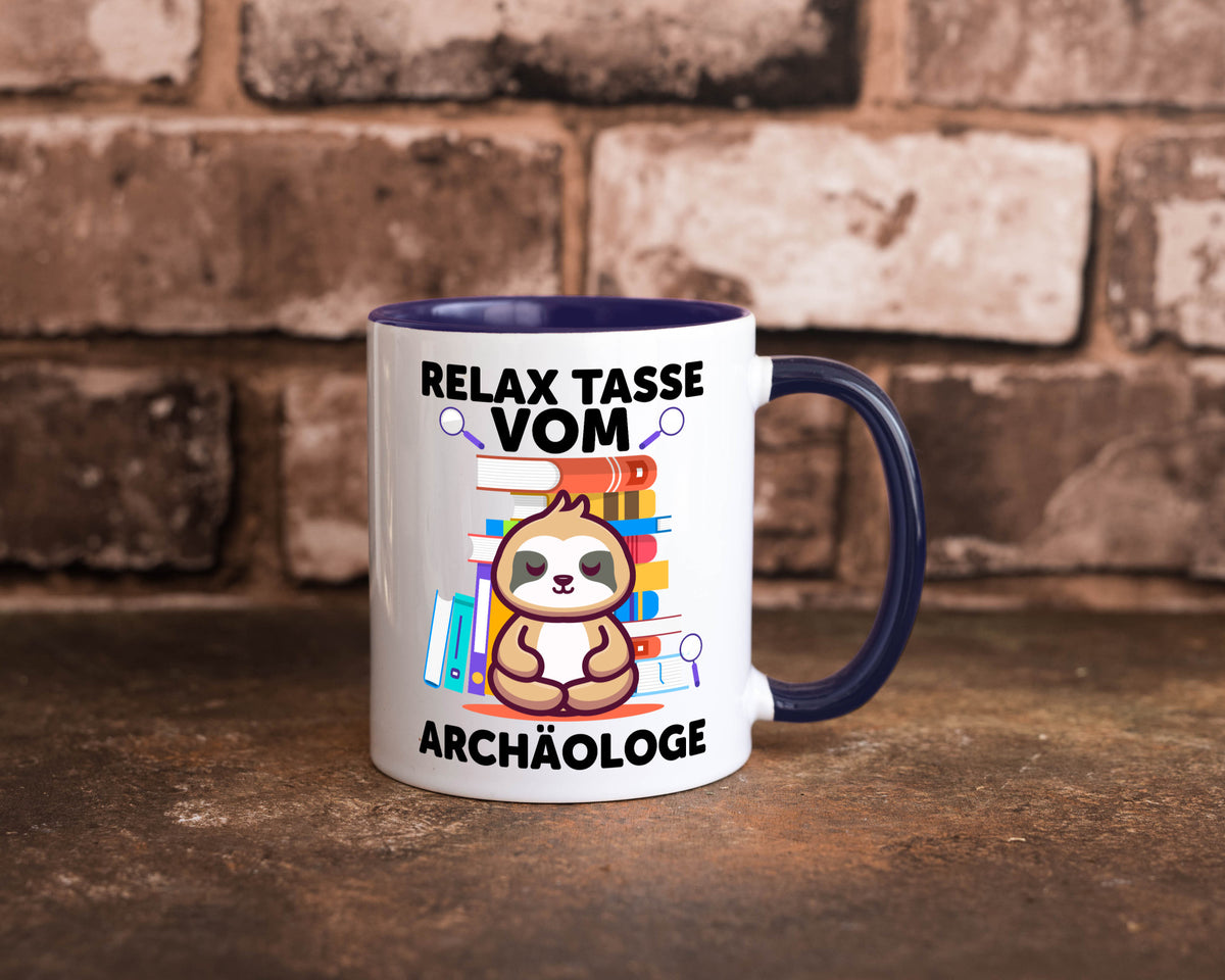 Relax Tasse: Archäologe | Archäologie Forscher lustig Humor Geschenkidee