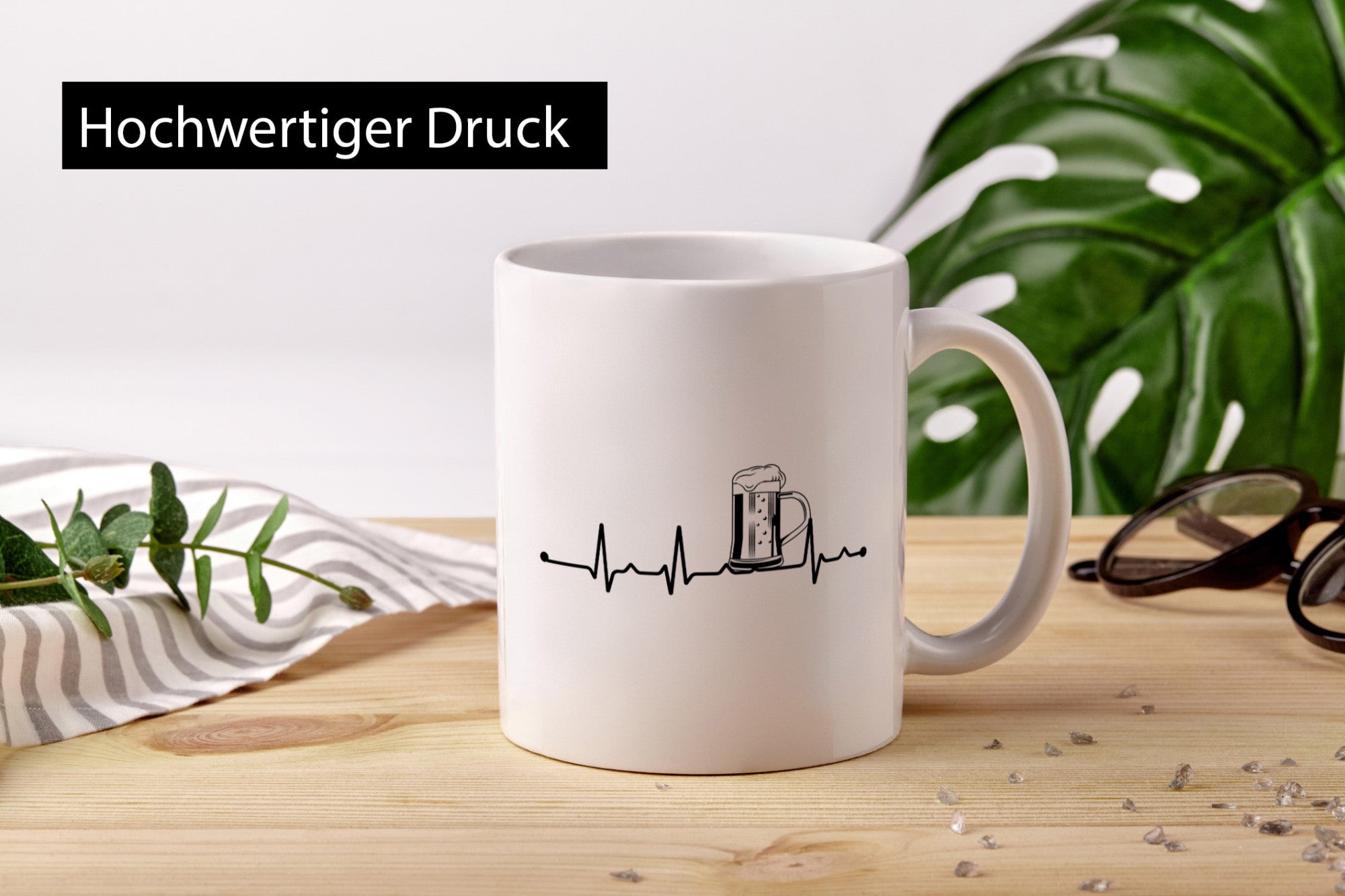 Bierkrug Motiv | Bier Biertrinker Pils Weizen lustiger Spruch Geschenk Humor