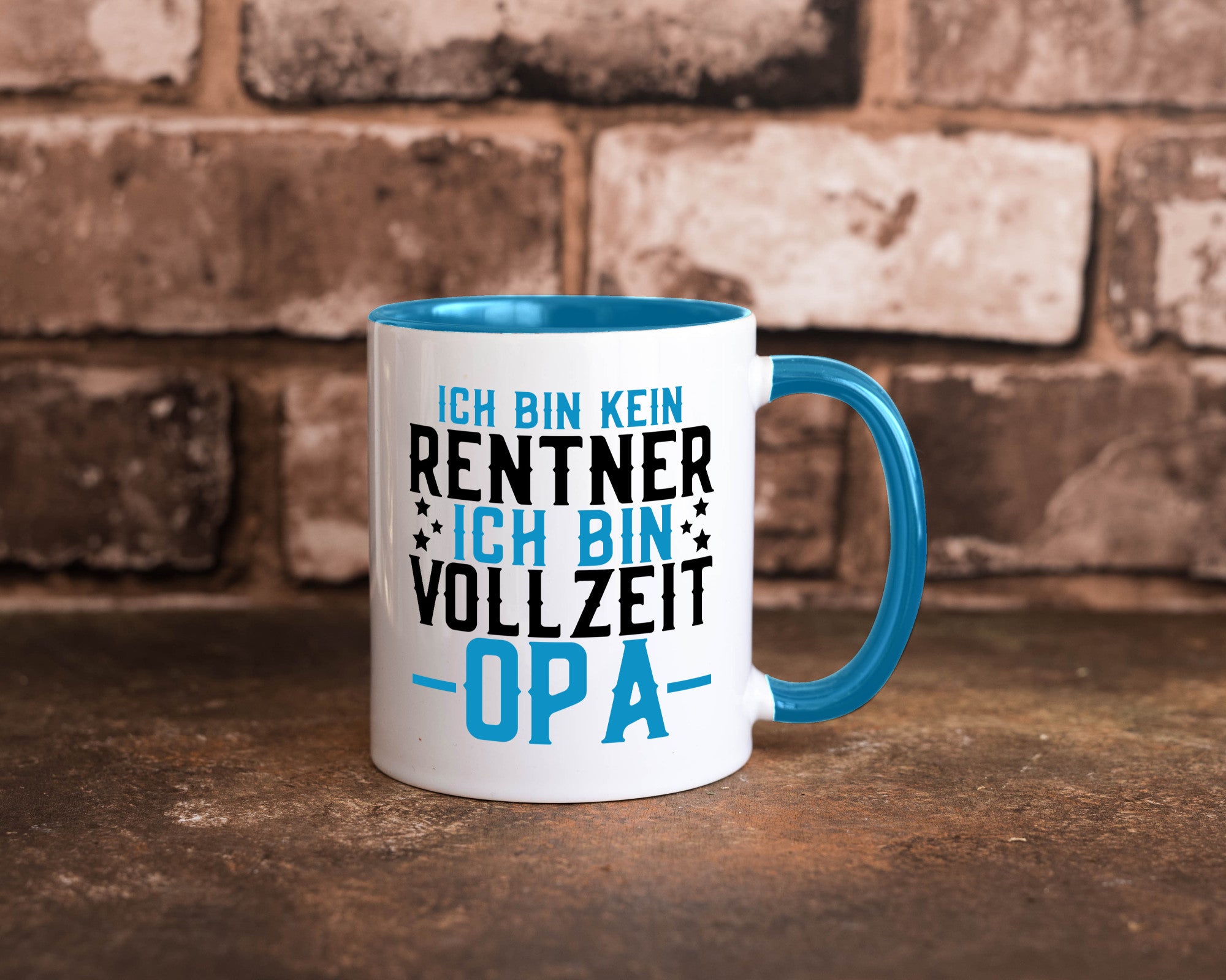 Rentner | Vollzeit Opa Pension Ruhestand Großvater lustiger Spruch Geschenk