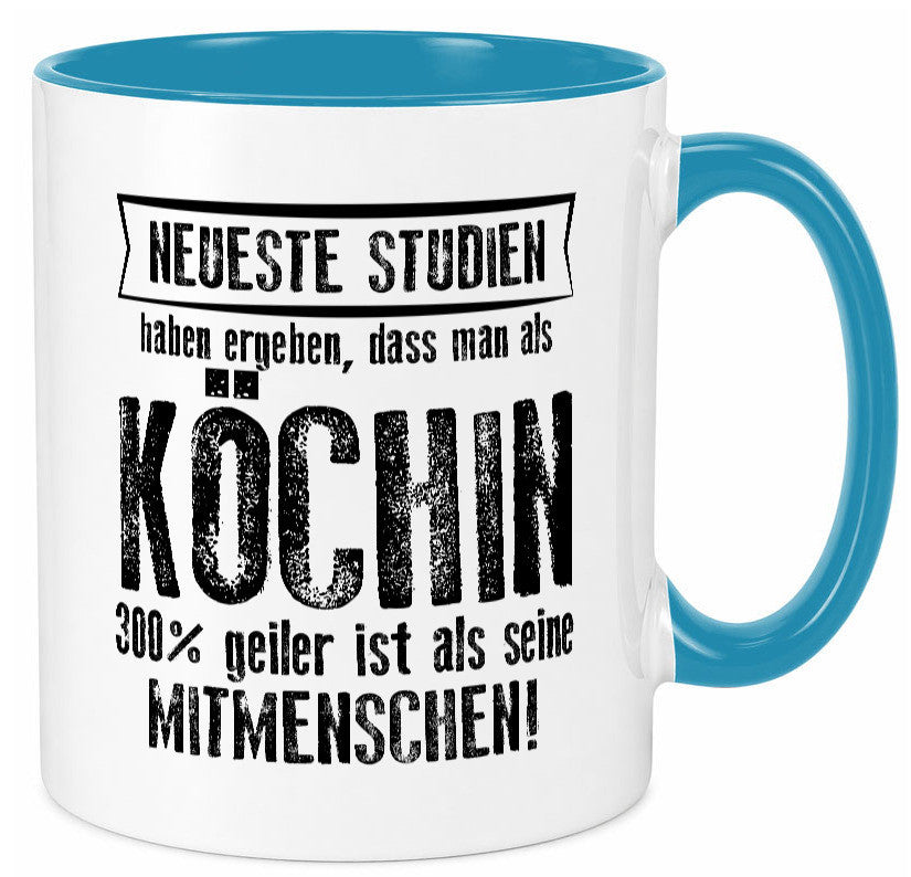 Neuste Studien: Köchin | Chefköchin Chefkoch Geschenk Arbeit Kollegen Büro Tasse