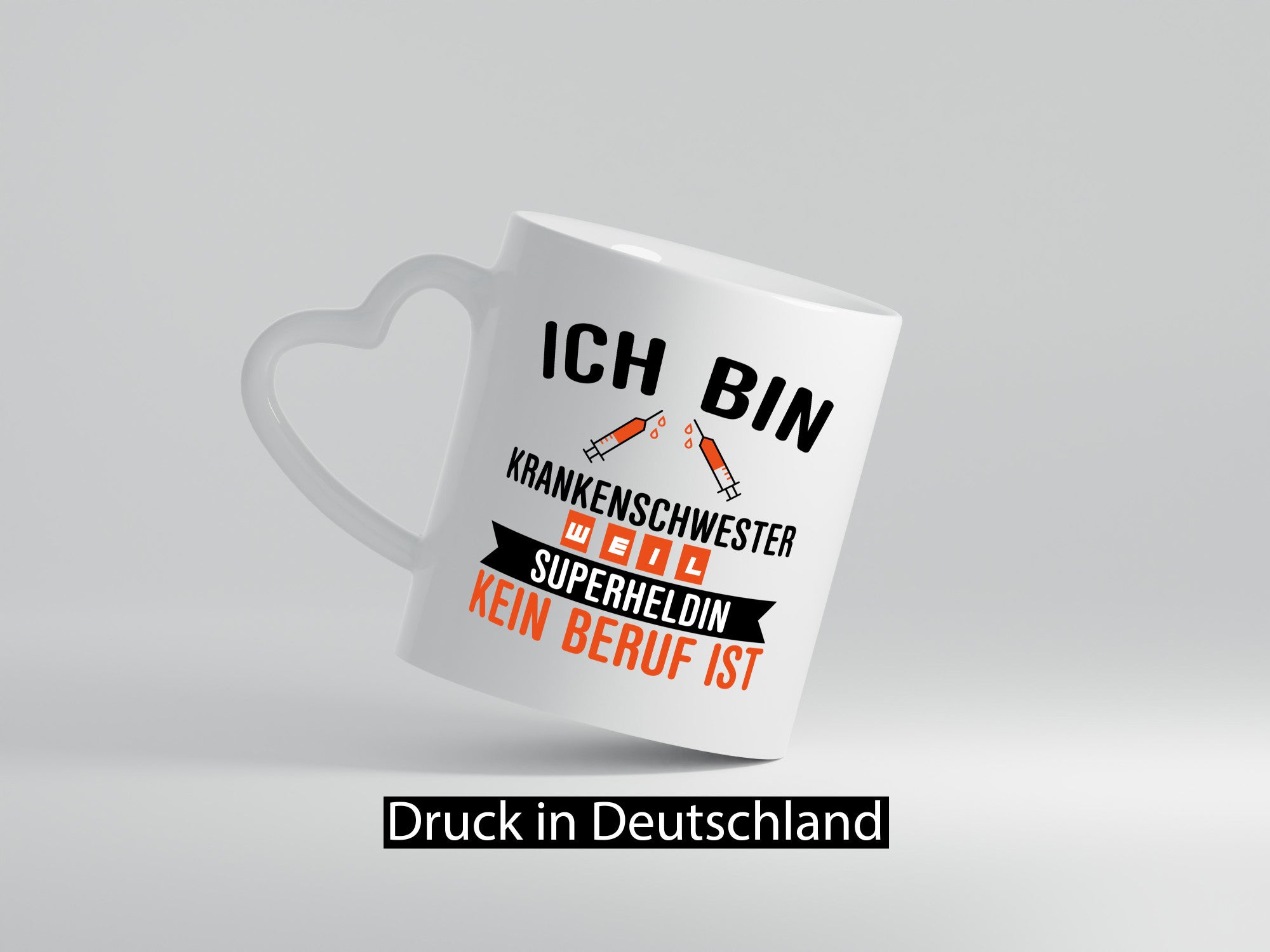 Krankenschwester Superheldin | Beruf Tasse Pflegerin Humor Arbeit Kollegen Büro