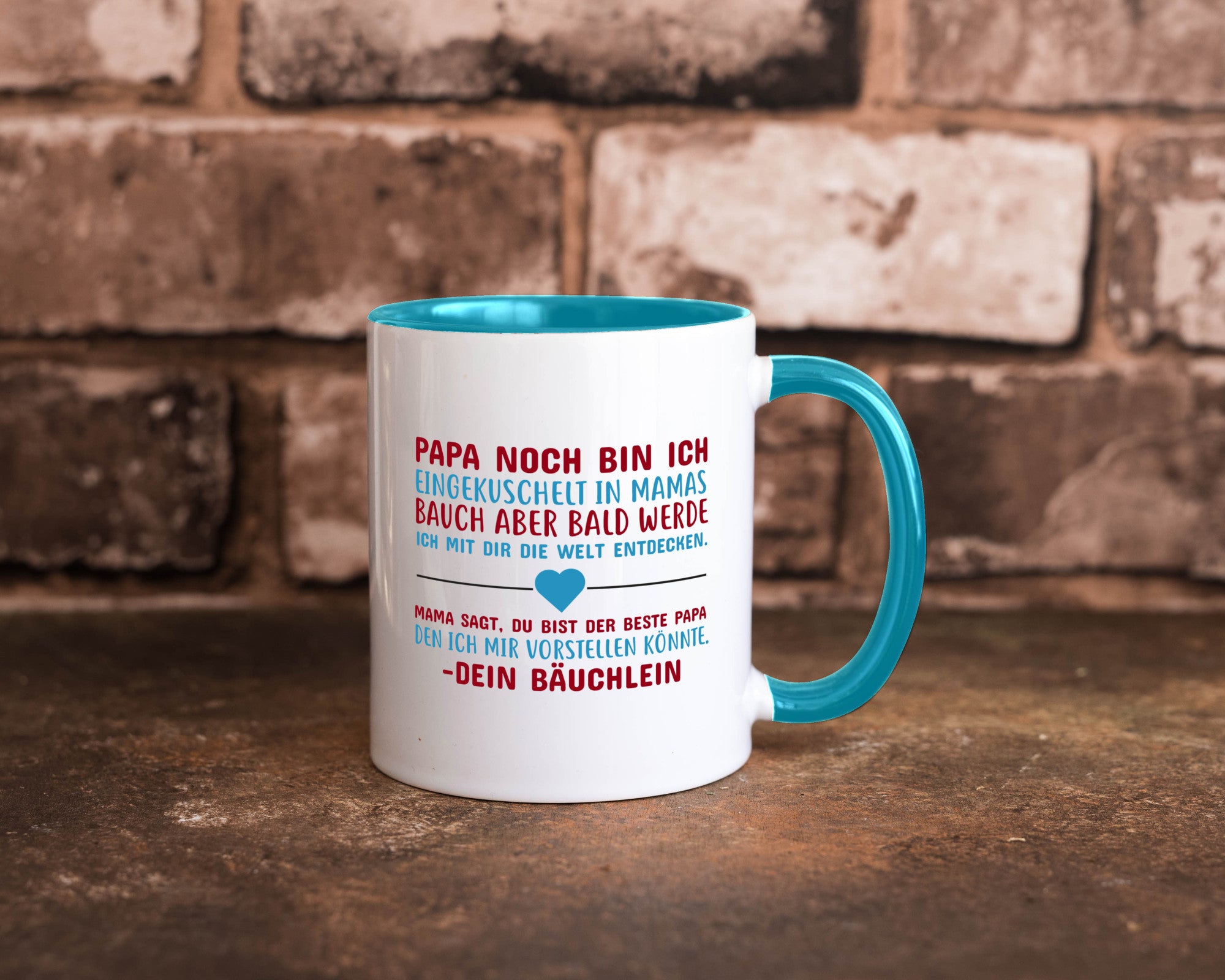 Schwangerschaft | Vaterschaft Tasse Papa Spruch Geschenk Familie Geschenkidee