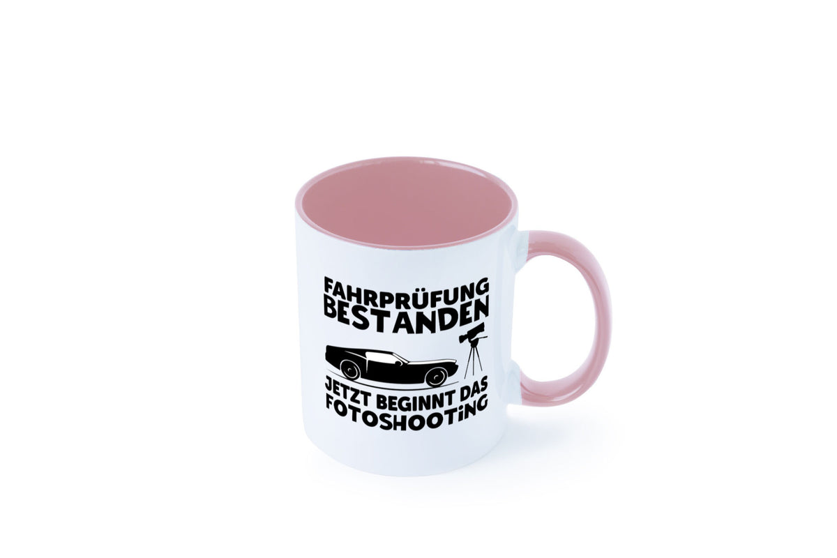 Fahrprüfung bestanden | Autofahren Führerschein Geschenk Humor Geschenkidee Tasse