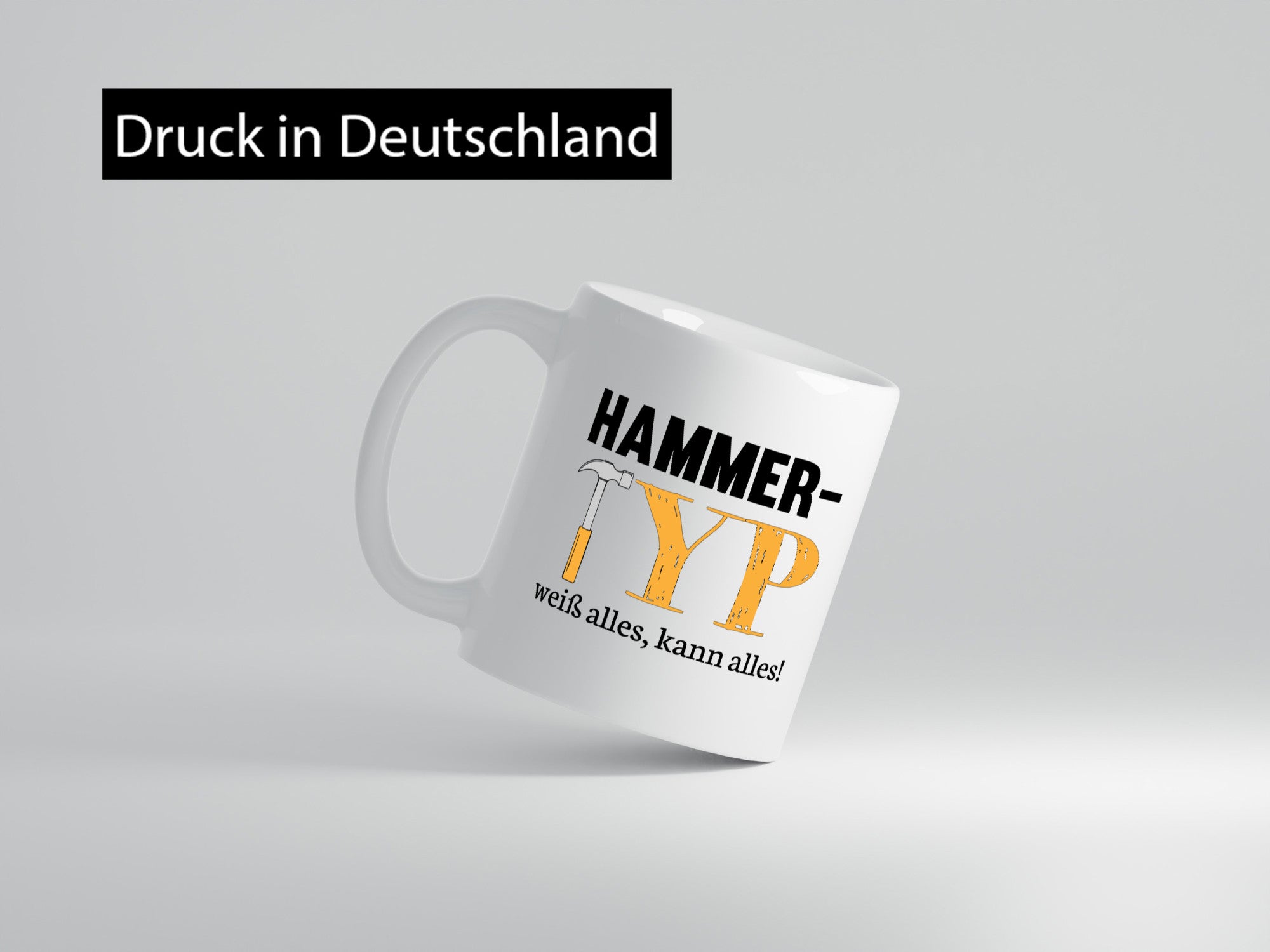 Hammer Typ | Kann alles weiß Papa ist der beste Geschenkidee Humor Tasse
