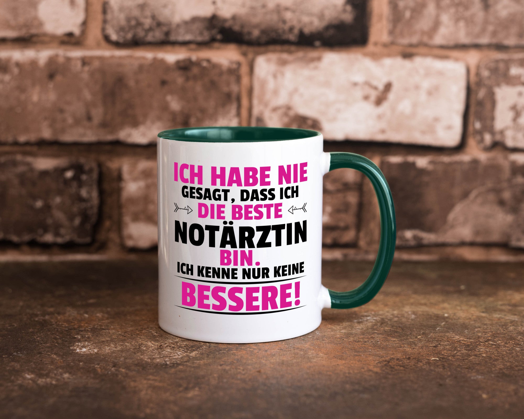 Die Beste Notärztin | Ärztin Humor Geschenkidee Tasse