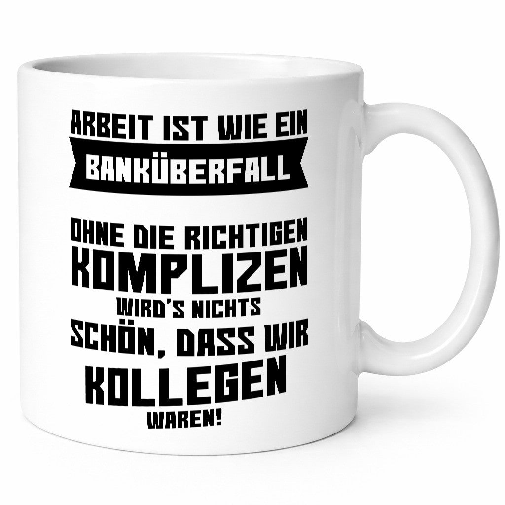 Arbeit | Kollegen Komplizen Jobwechsel Abschied Büro lustiger Spruch Geschenk