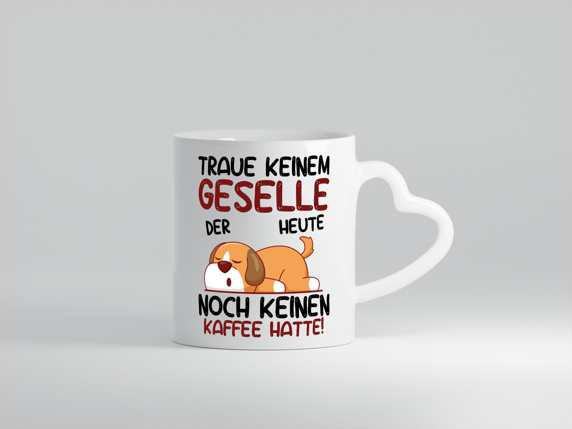 Traue keinem Geselle | Handwerker Geschenkidee Humor Tasse