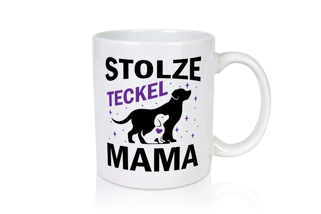 Stolze Teckel Mama | Hunde Muttertag Geschenkidee Familie Humor Tasse