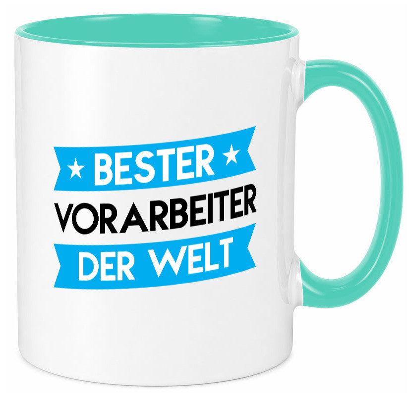 Bester Vorarbeiter | Kollege Teamleiter lustiger Spruch Geschenk Arbeit Tasse