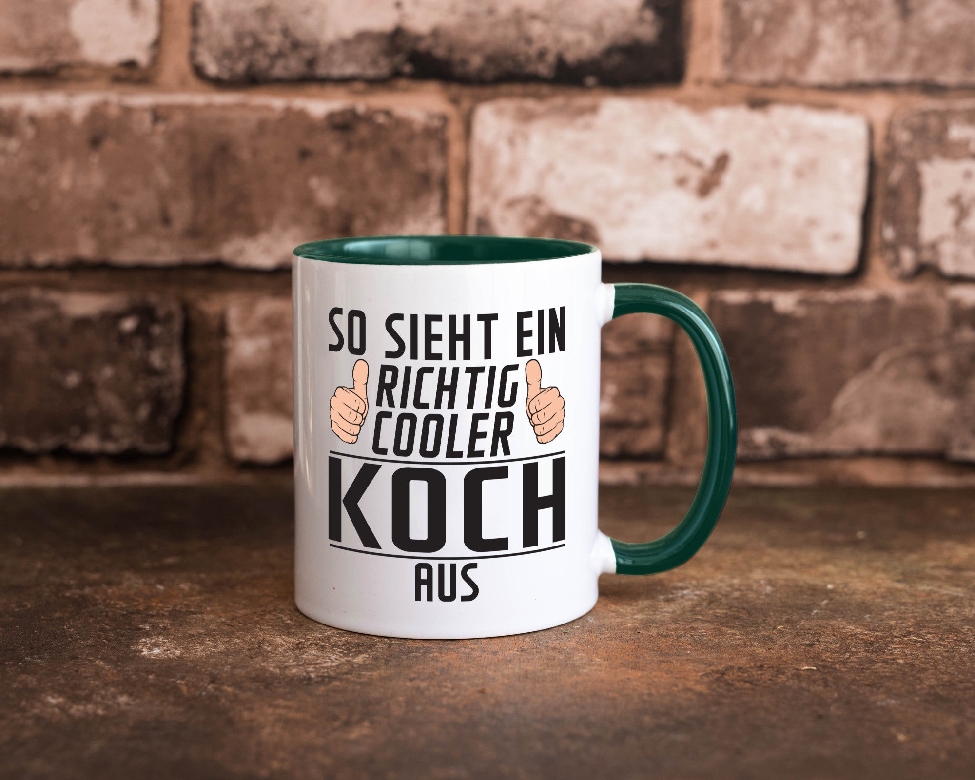 Richtig Cooler Koch | Chefkoch Humor Arbeit Kollegen Büro Geschenkidee Tasse